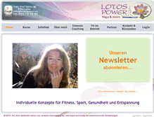 Tablet Screenshot of lotospower.at